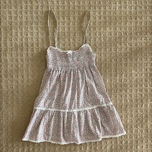 Frankies Bikinis Floral Spaghetti Strap Dress